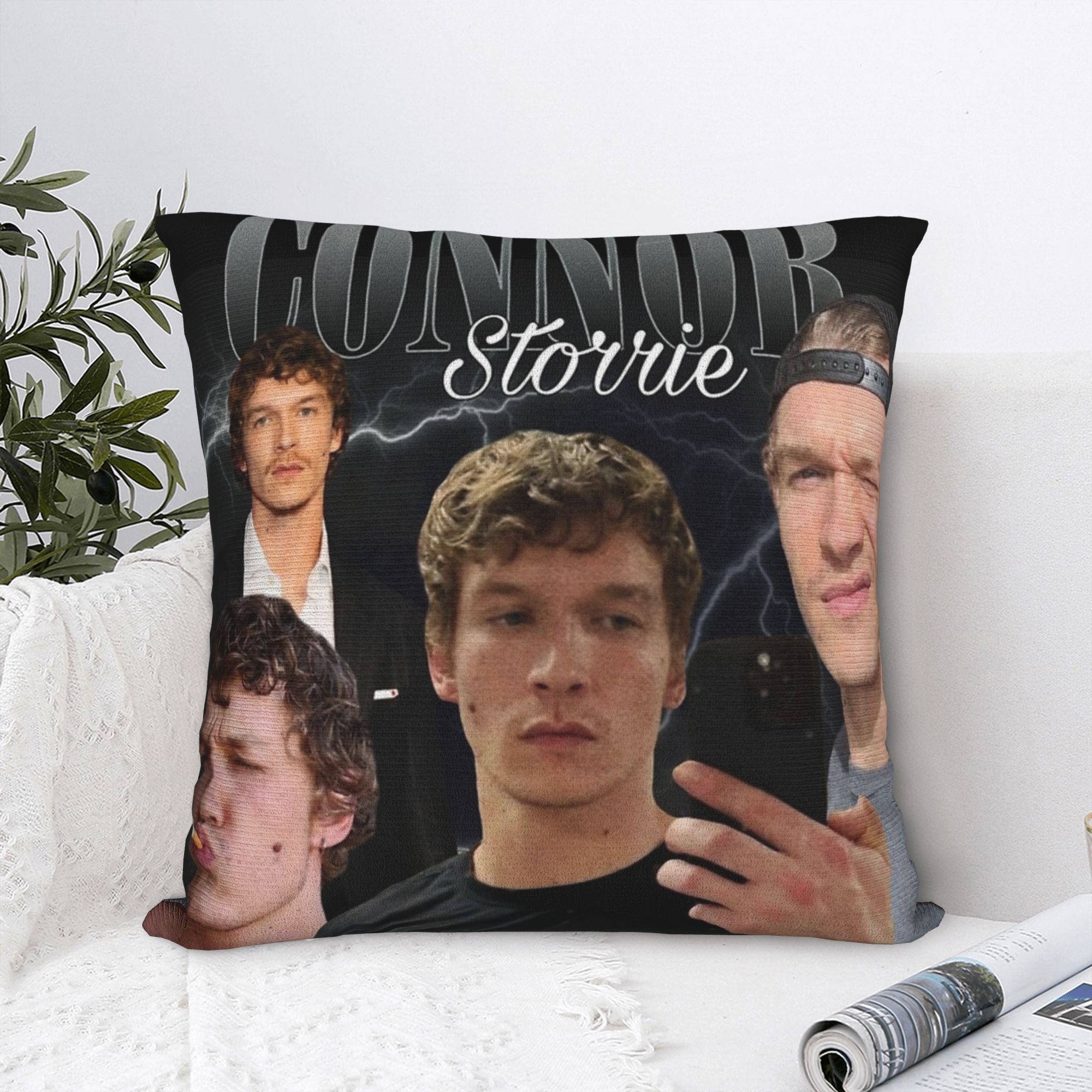Connor Storrie Heated Rivalry  - Pillow Cover Sublimation 评论和价格