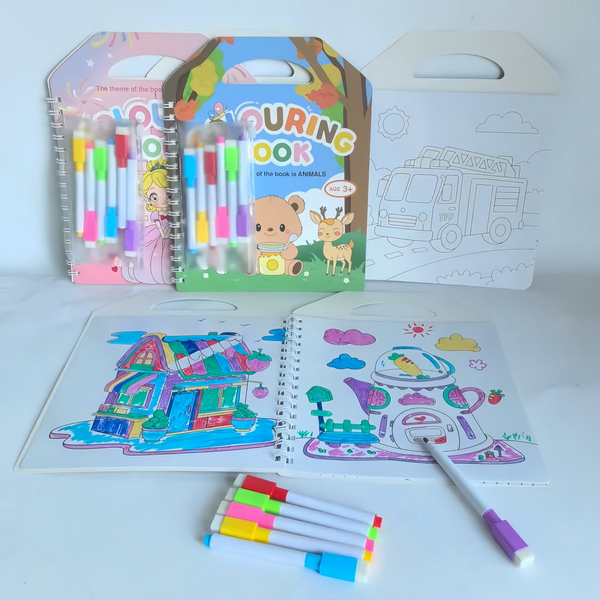 1Set 16Pages Colorbook 1Pcs Pe - Copic Marker Sketch 评论和价格