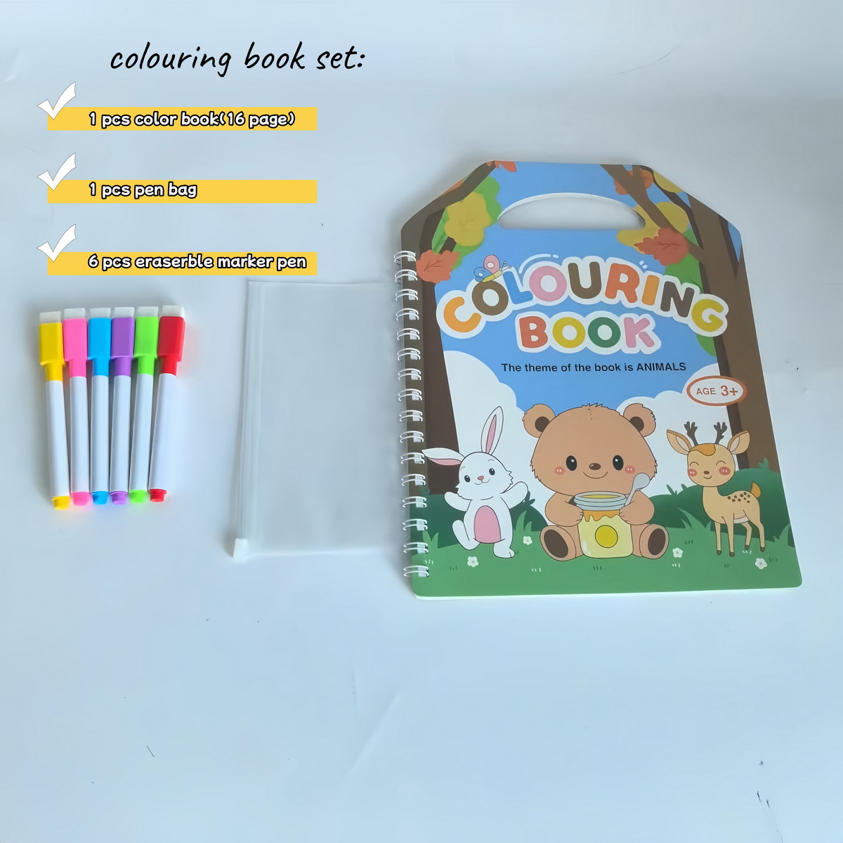 1Set 16Pages Colorbook 1Pcs Pe - Copic Marker Sketch 评论和价格
