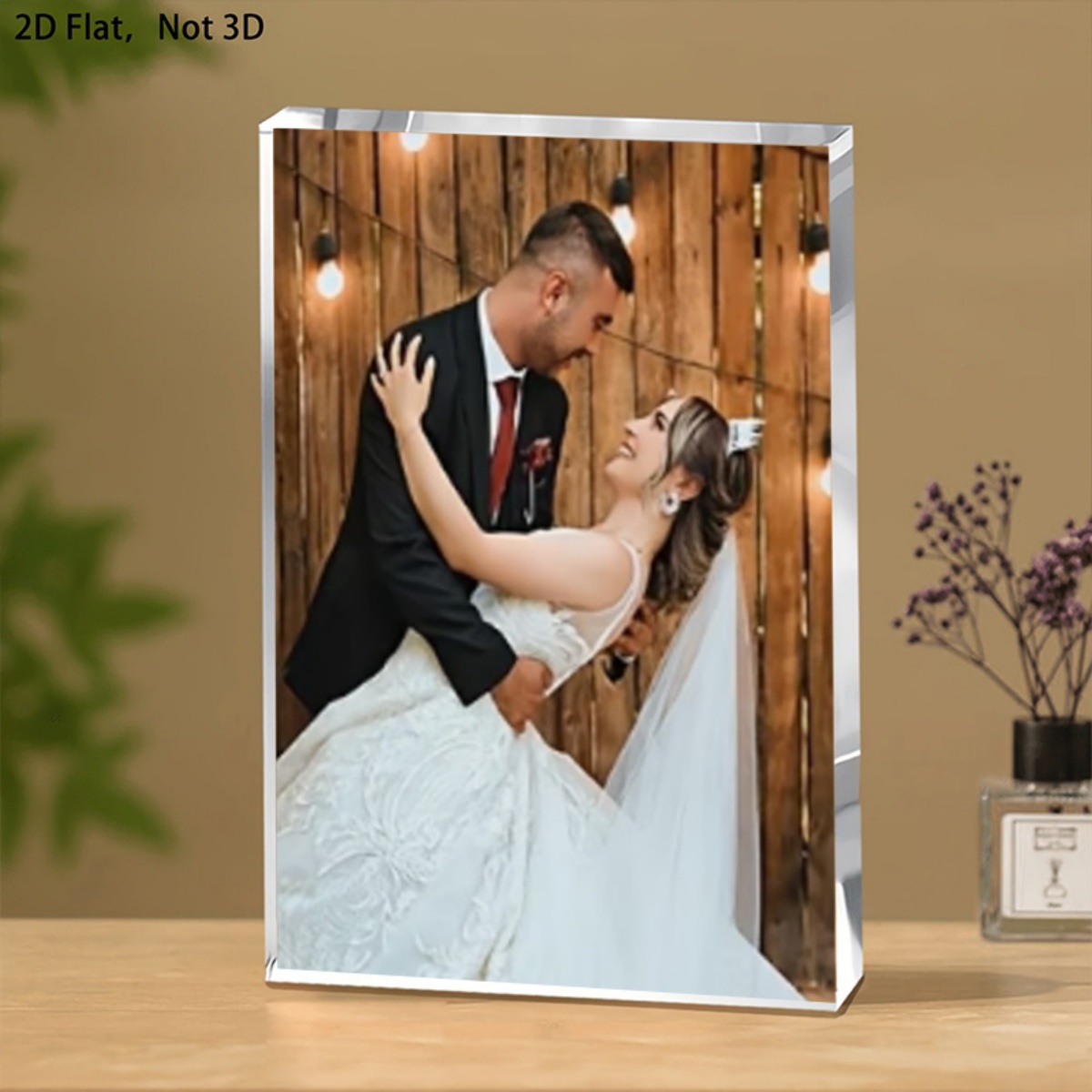 Personalized 2D Flat Acrylic P - Photo Acrylic Block 评论和价格