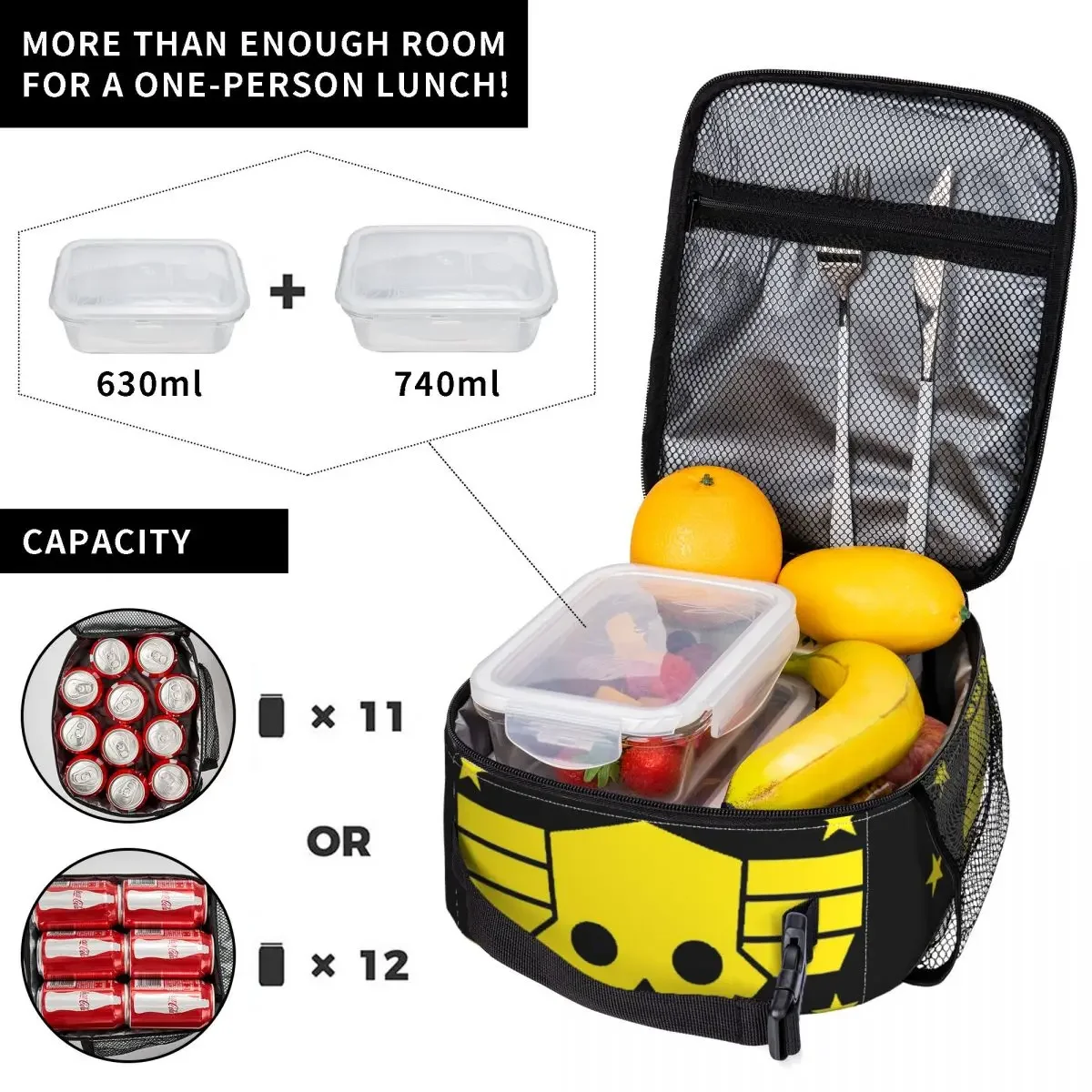 Insulated Lunch Bag Helldivers - Tote Bag Sublimation 评论和价格