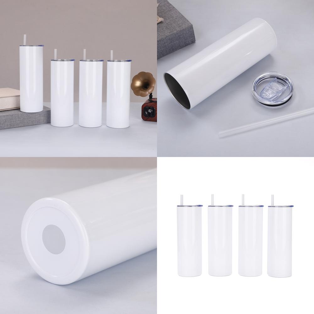 A 20oz Straight Cup 304 Stainl - Sublimation Mug White 评论和价格