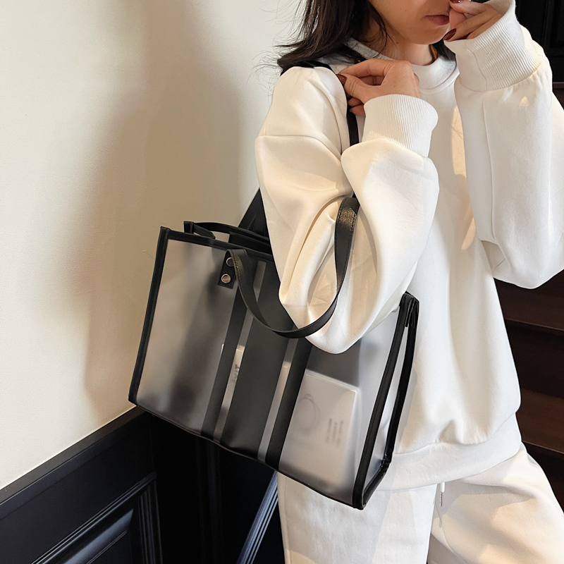 2025 Summer Hot Transparent Sh - Tote Bag Sublimation 评论和价格